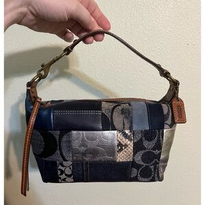 Coach 2007 Almost Vintage Patchwork Baguette!